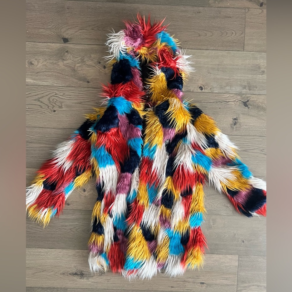 SpiritHoods Faux Fur Womens Coat “Butterfly” - Picture 2 of 9